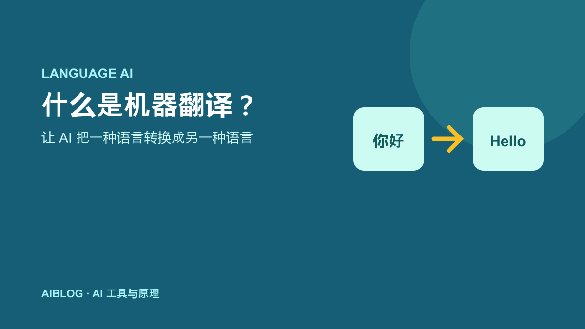 什么是机器翻译？AI 如何把一种语言转换成另一种语言