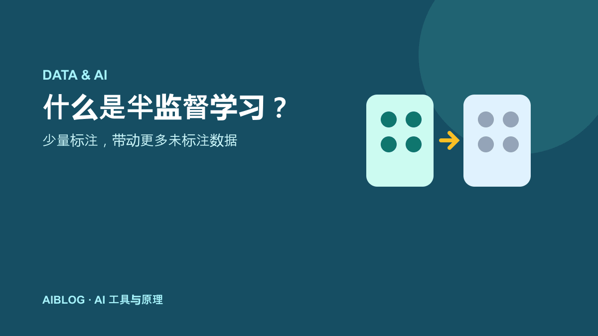 什么是半监督学习？让少量标注数据带动更多未标注数据